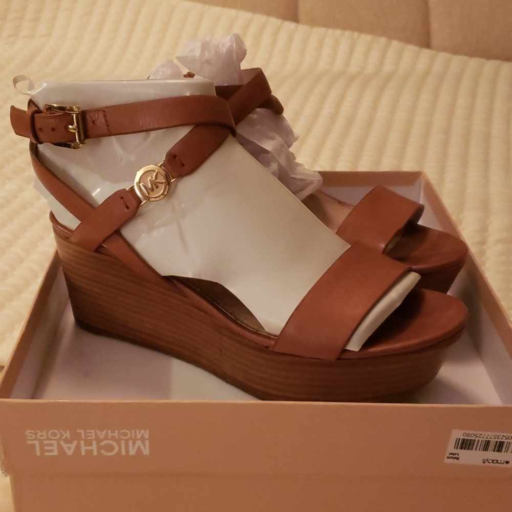 MK charm sandal